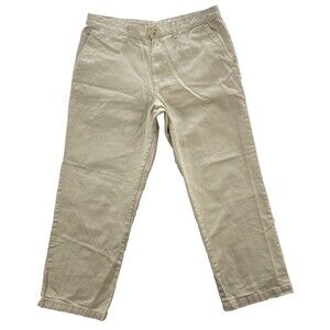Old Navy Loose Pants Mens 34x30 Beige Classic Khakis Stretch American Chino